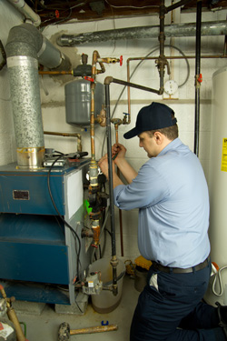 Furnace service performed by expert HVAC contractor in Springdale