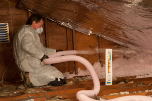 Fiberglass insulation installed Arkansas